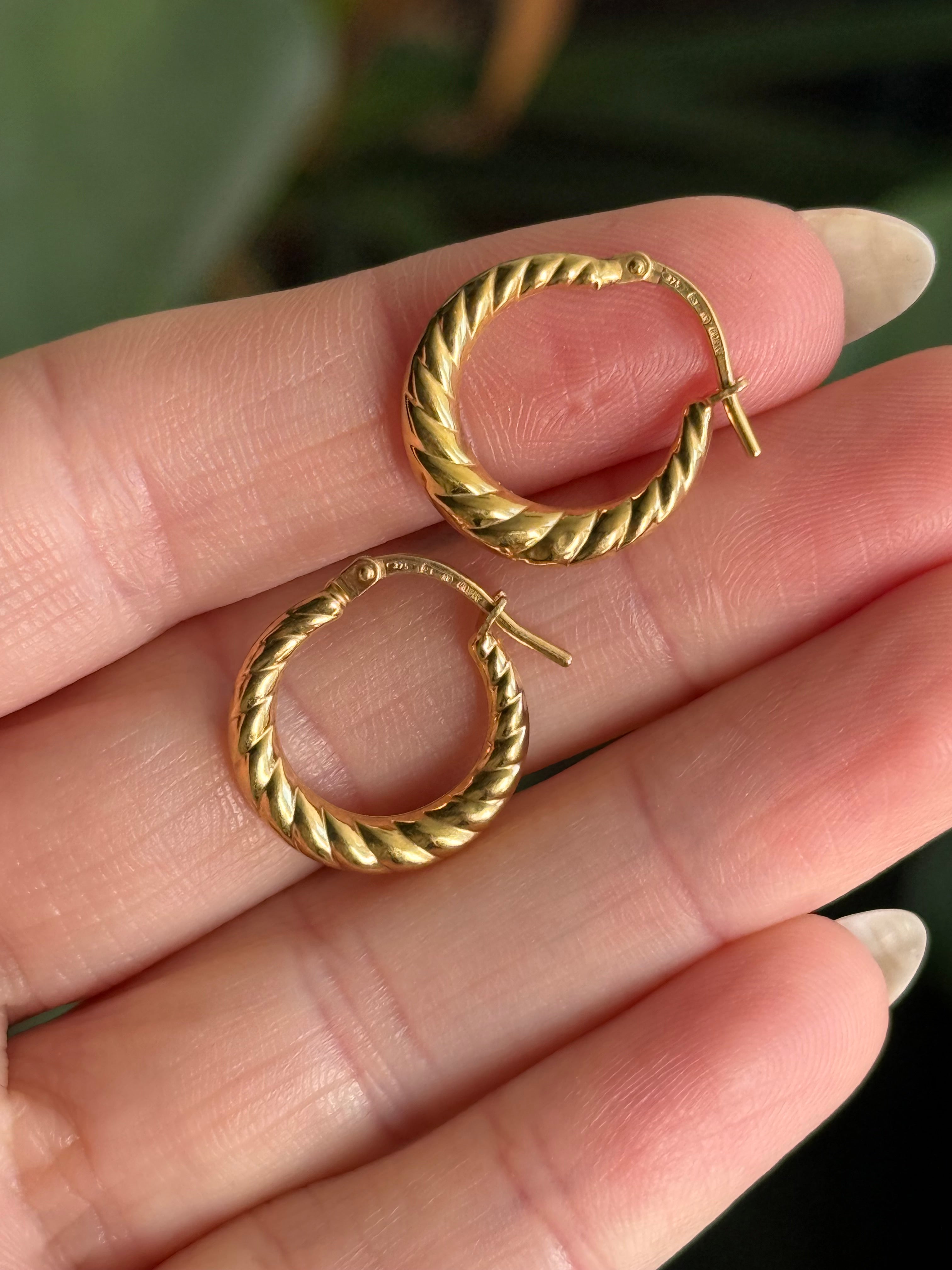 Mini Unoaerre Croissant Hoops