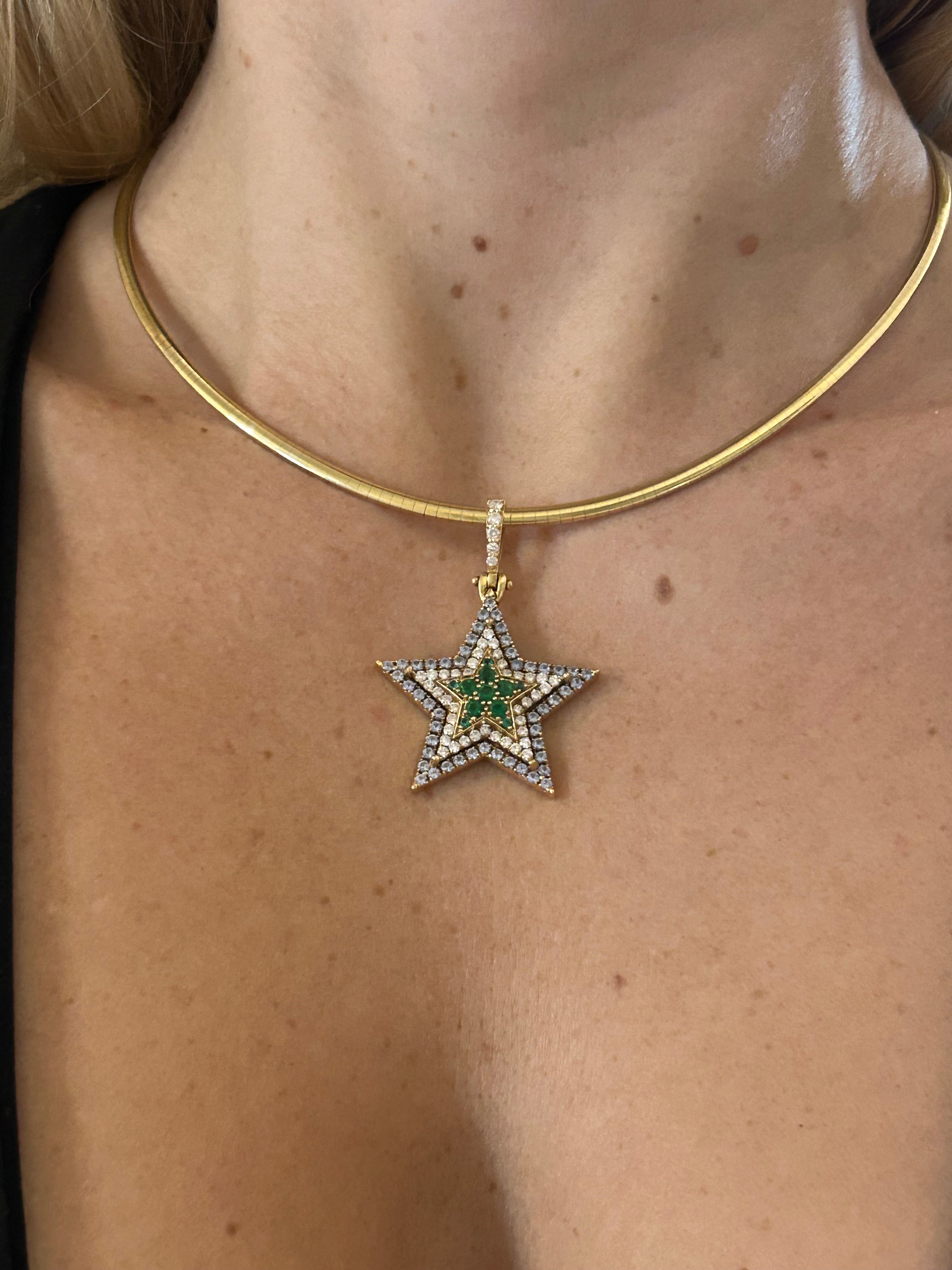 Diamond Star Pendant