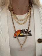 10k 28” Antique Albert Watch Chain