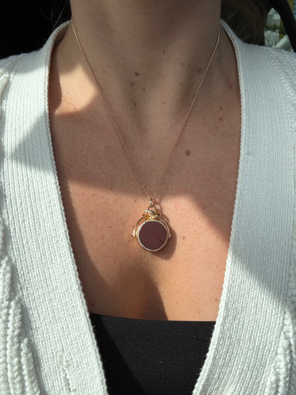 Bloodstone Carnelian Antique Talisman