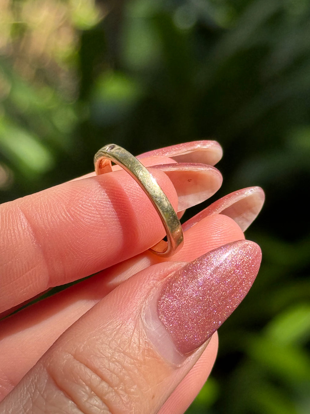 14k Multi Gemstone Band