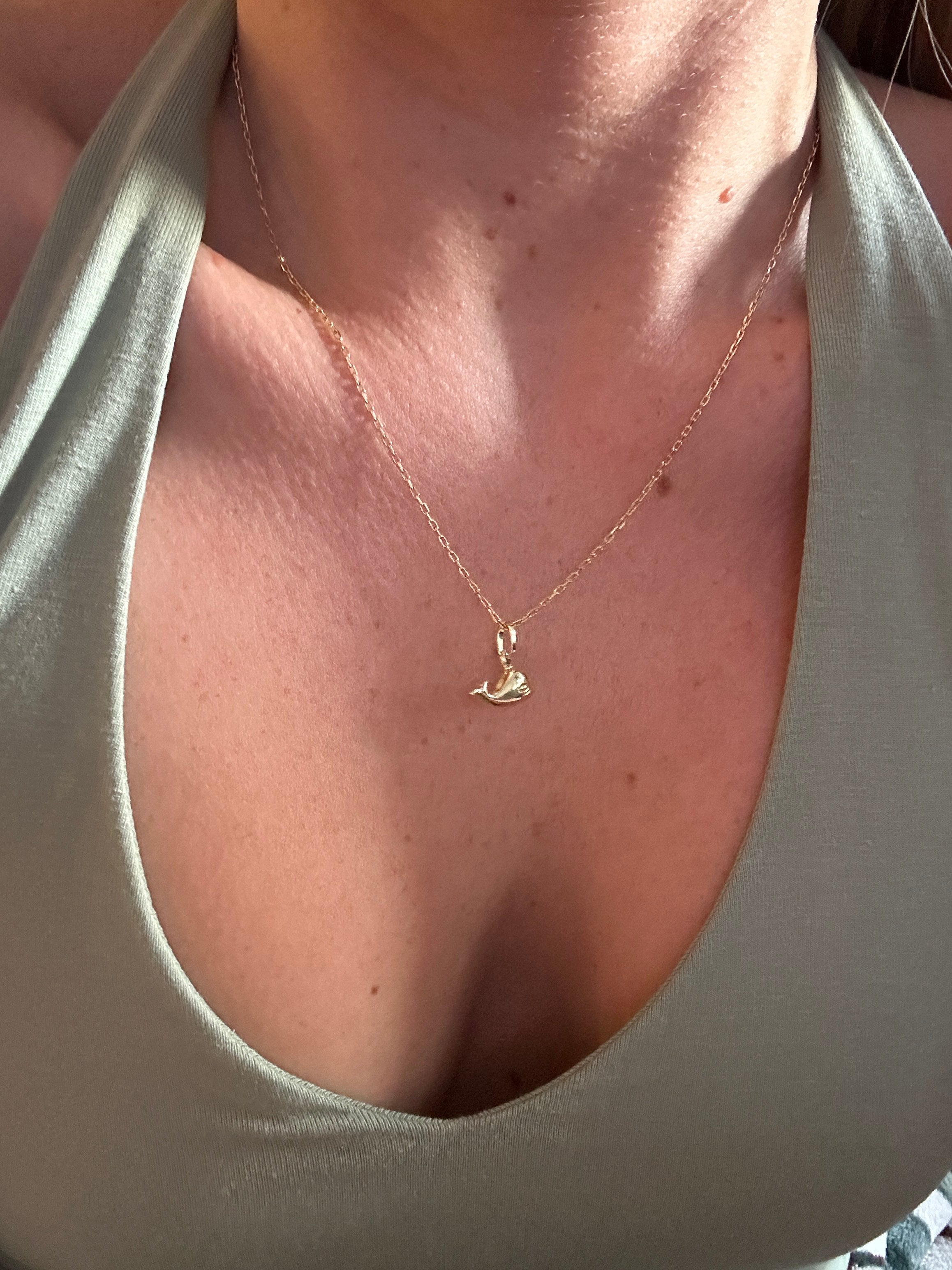 Puffy Mini Whale Charm