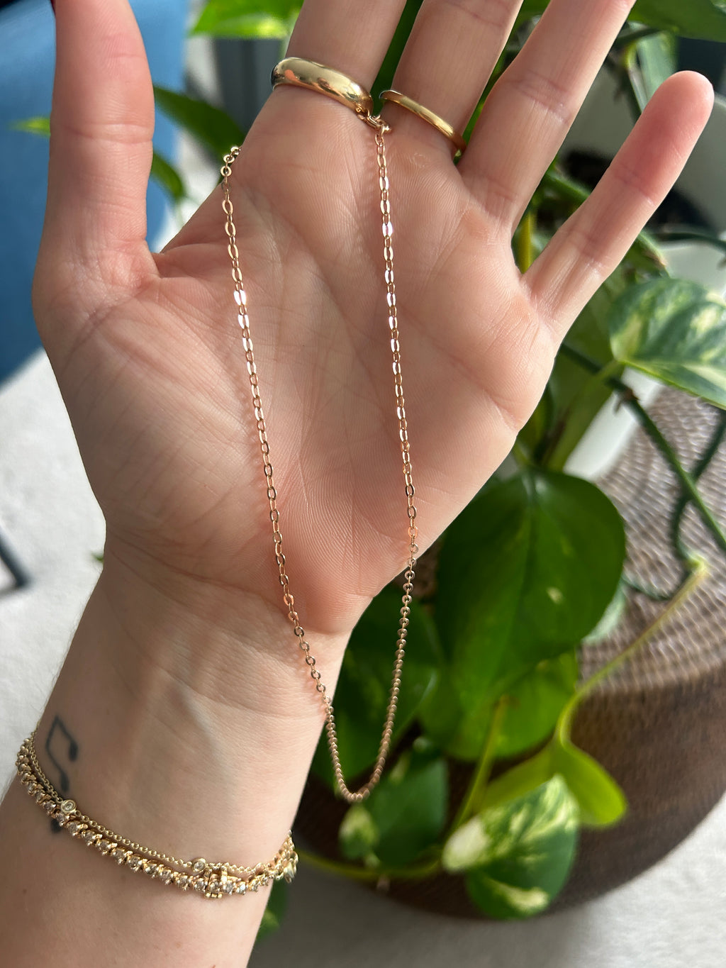 Rose Gold Cable Chain