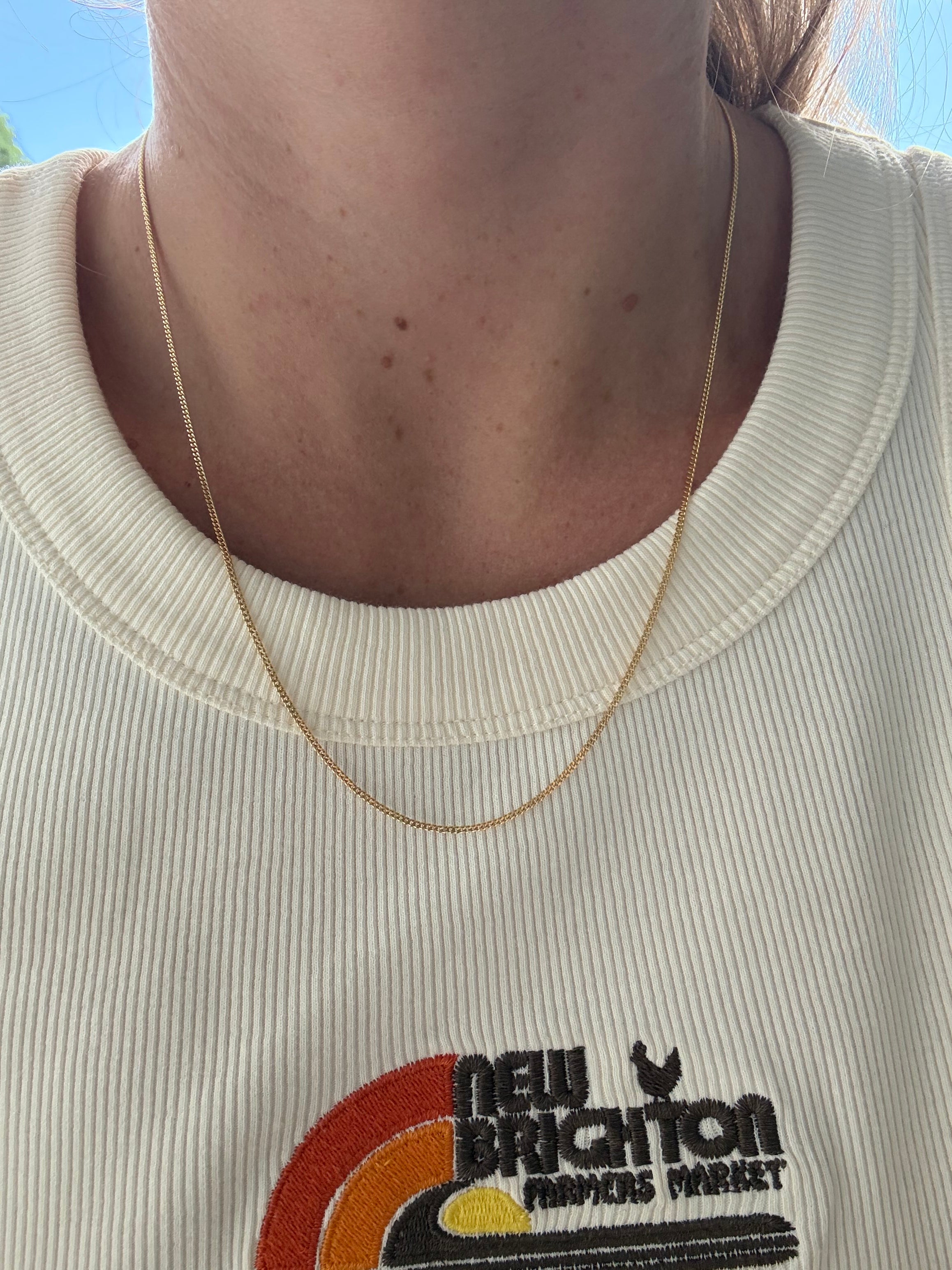 Solid Baby Curb Chain