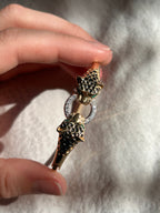 Diamond Cheetah Bangle