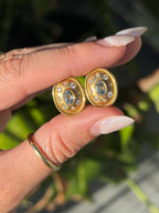 UNOAERRE Aqua Diamond Earrings