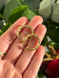 Everyday Twisted Hoops