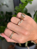 Diamond Striker Square Ring