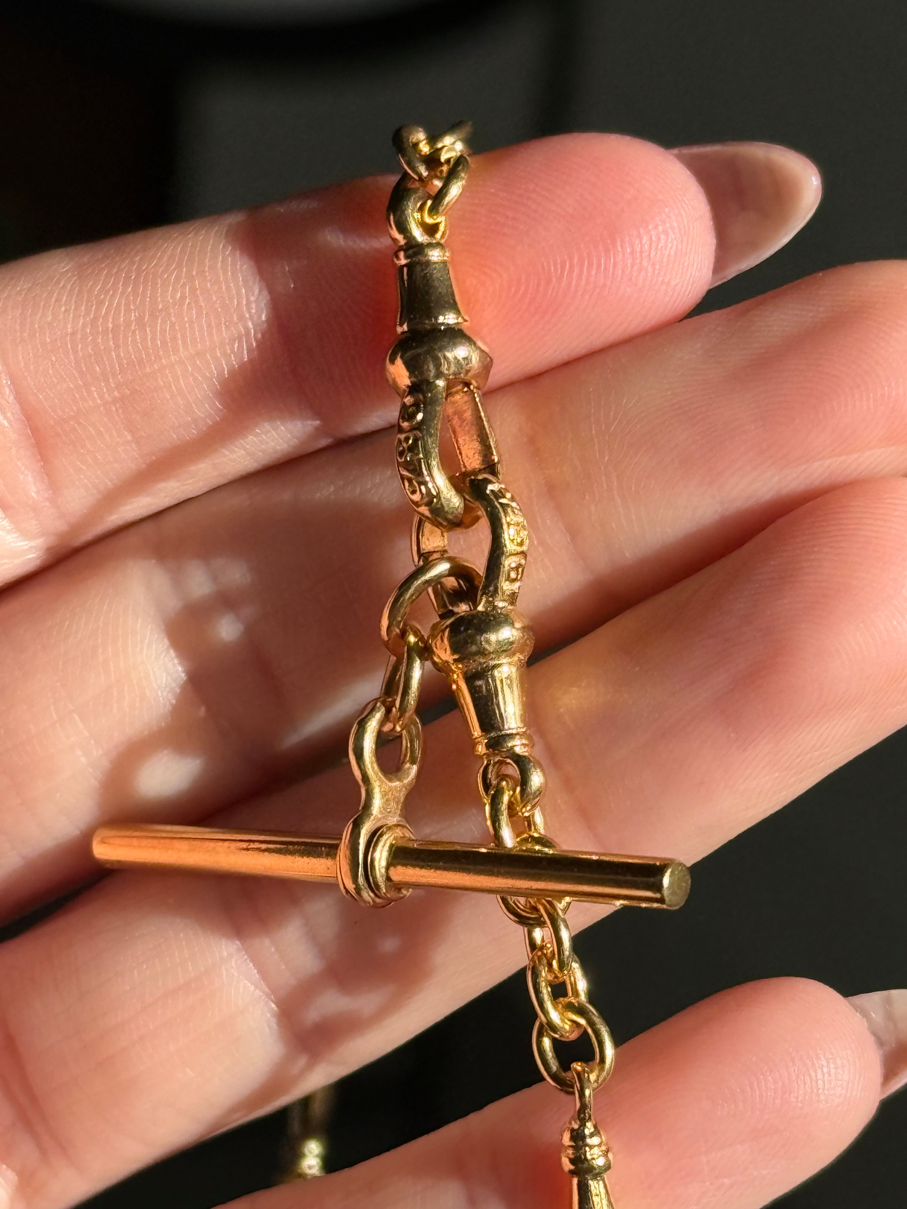 Fancy Trombone Watch Chain