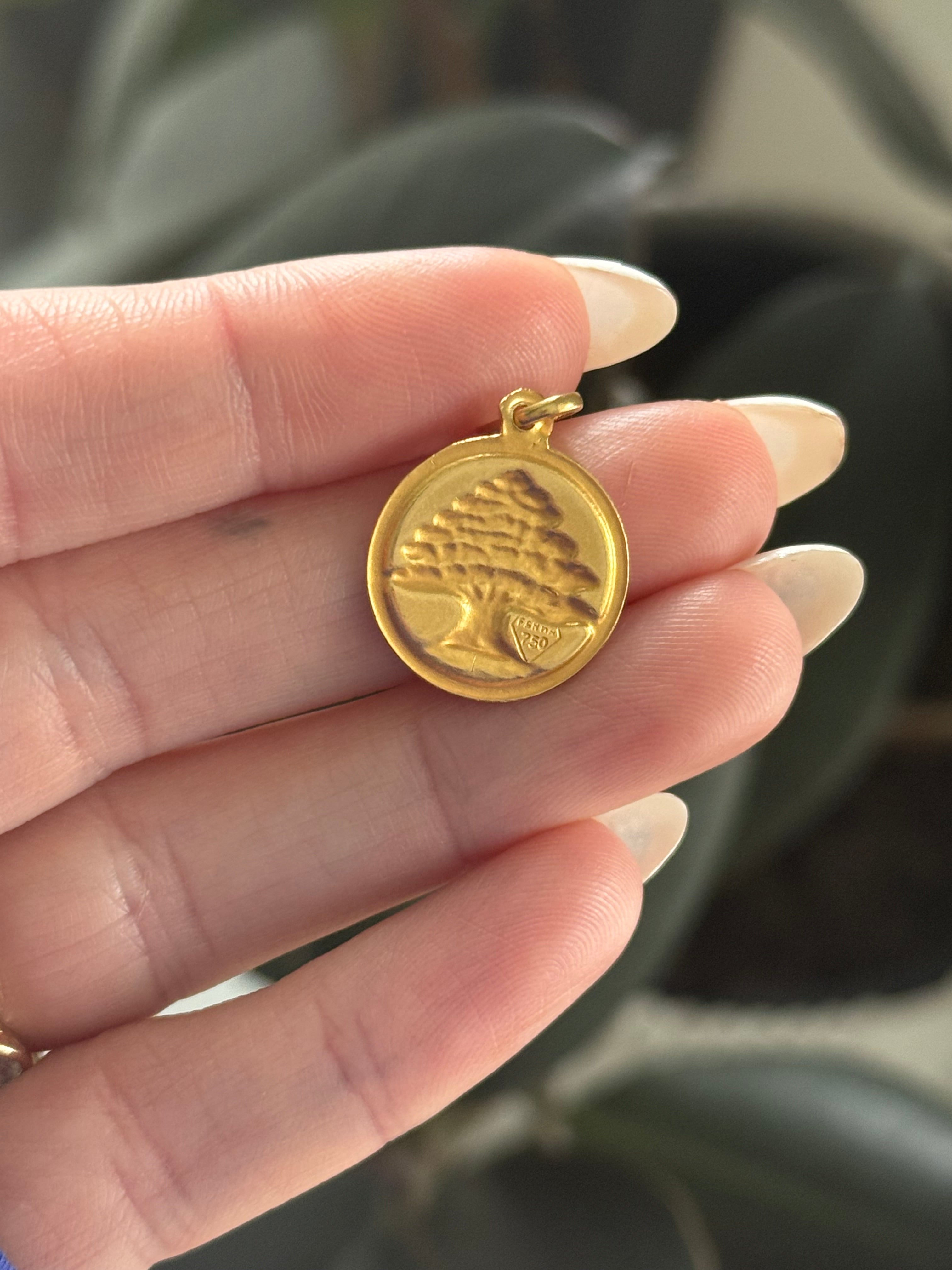 Cedar Tree Charm