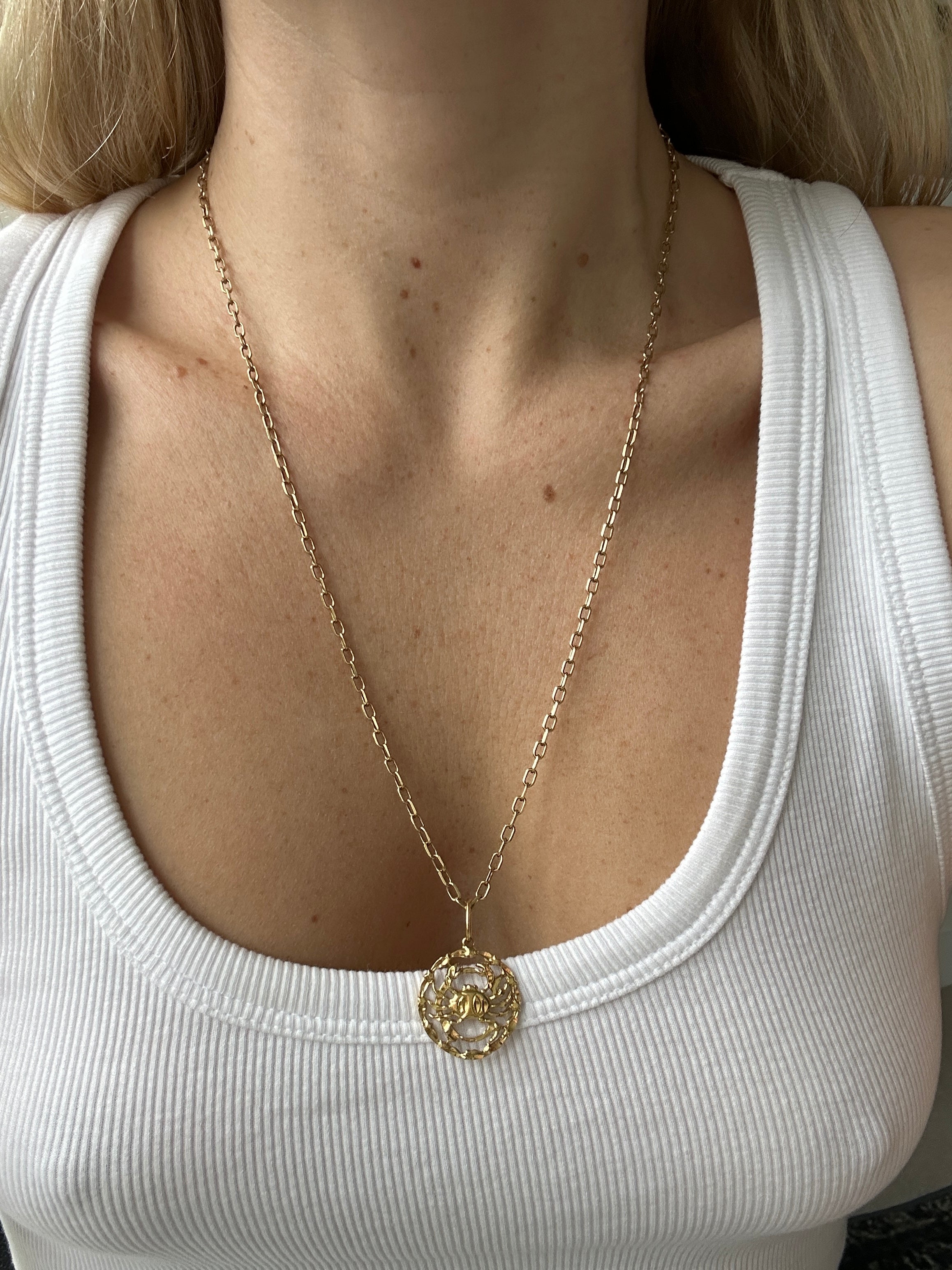 Solid Long Biker Chain