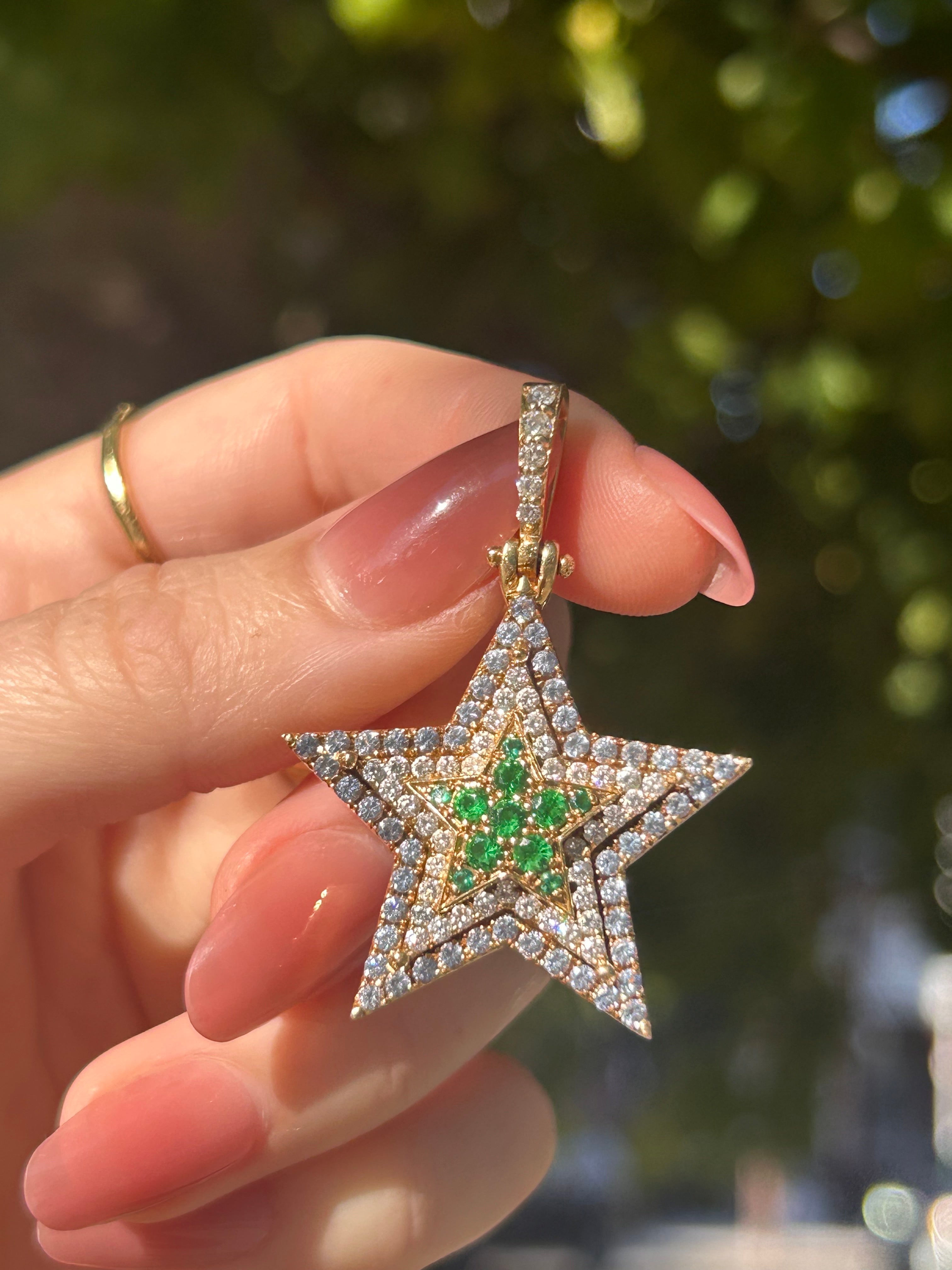 Diamond Star Pendant