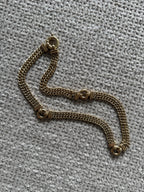 Solid Bolt Double Curb Chain