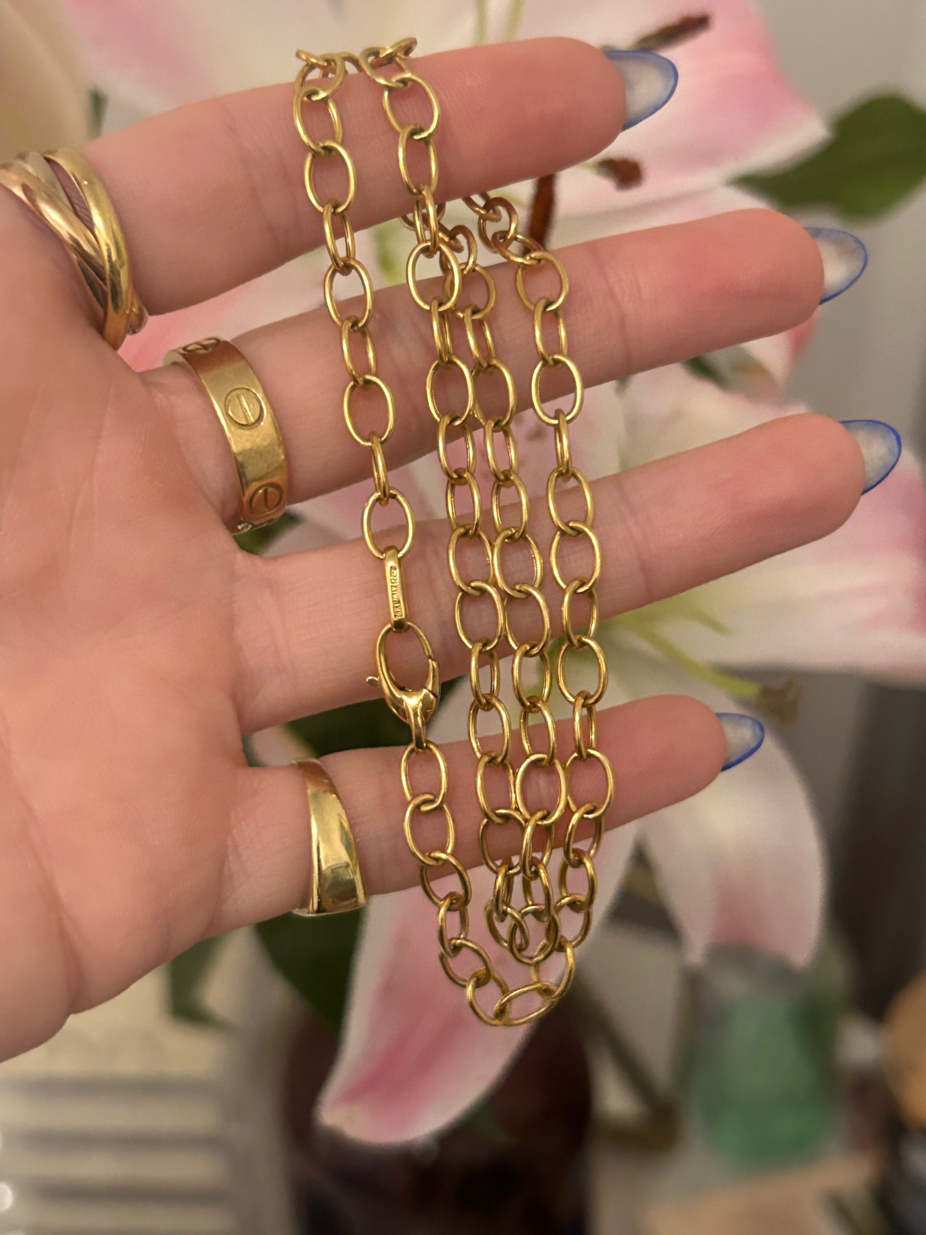 Oval Link Chain