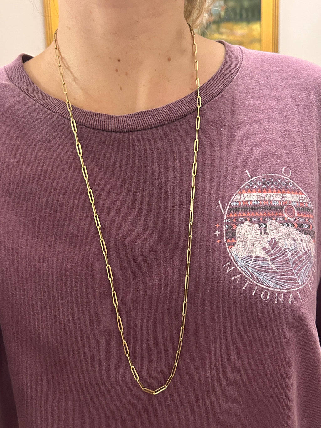 Solid Long Paperclip