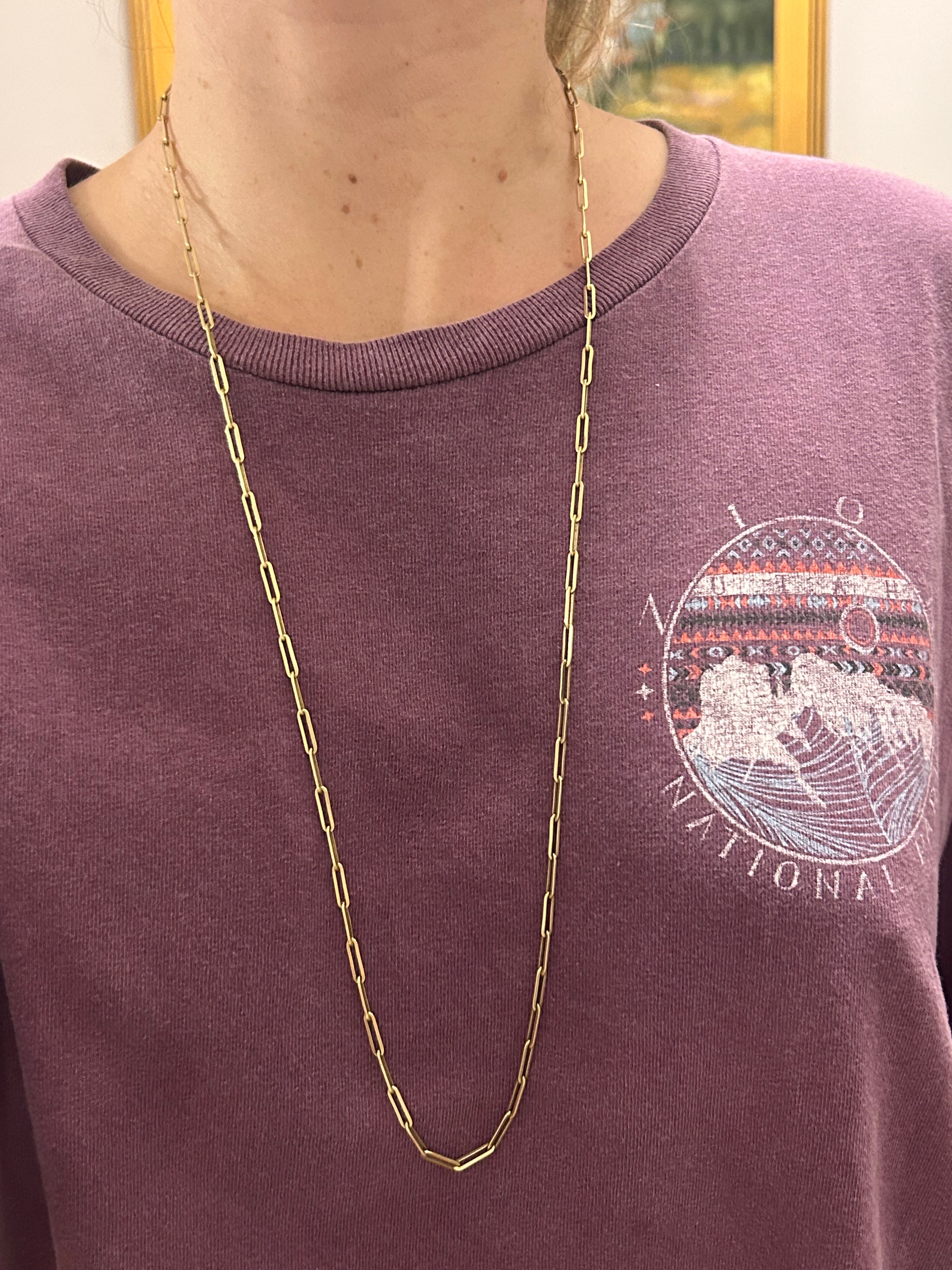 Solid Long Paperclip