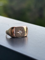 Antique Starburst Signet