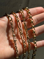 Solid Trombone Watch Chain