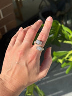 Diamond Panther Ring