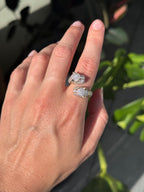 Diamond Panther Ring