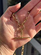 Solid Trombone Watch Chain