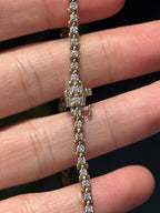 14k Diamond Tennis Bracelet