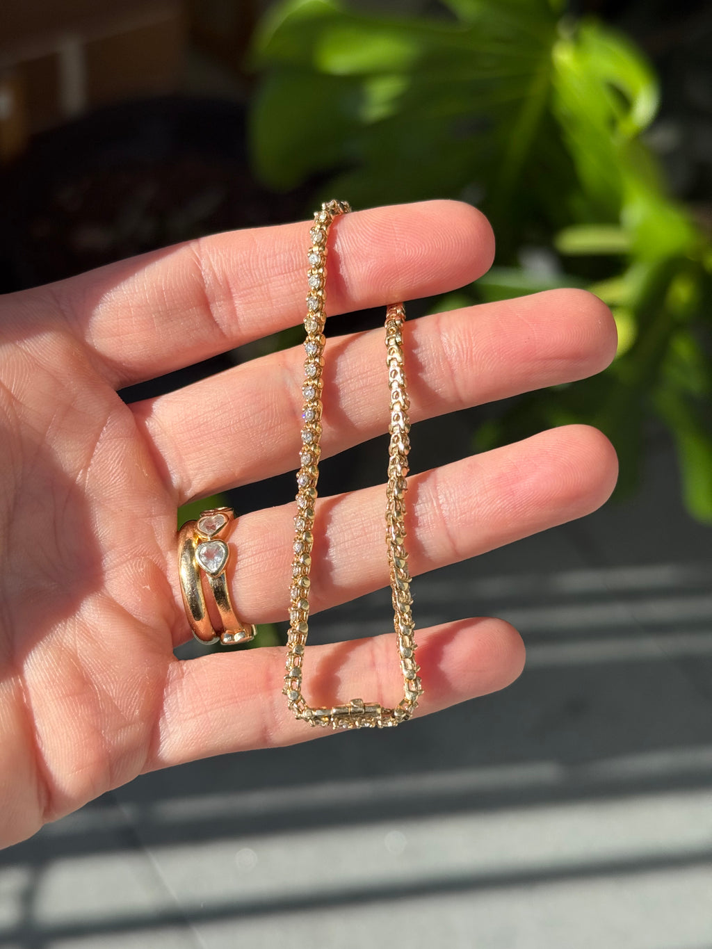 14k Diamond Tennis Bracelet