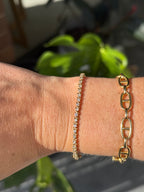 14k Diamond Tennis Bracelet