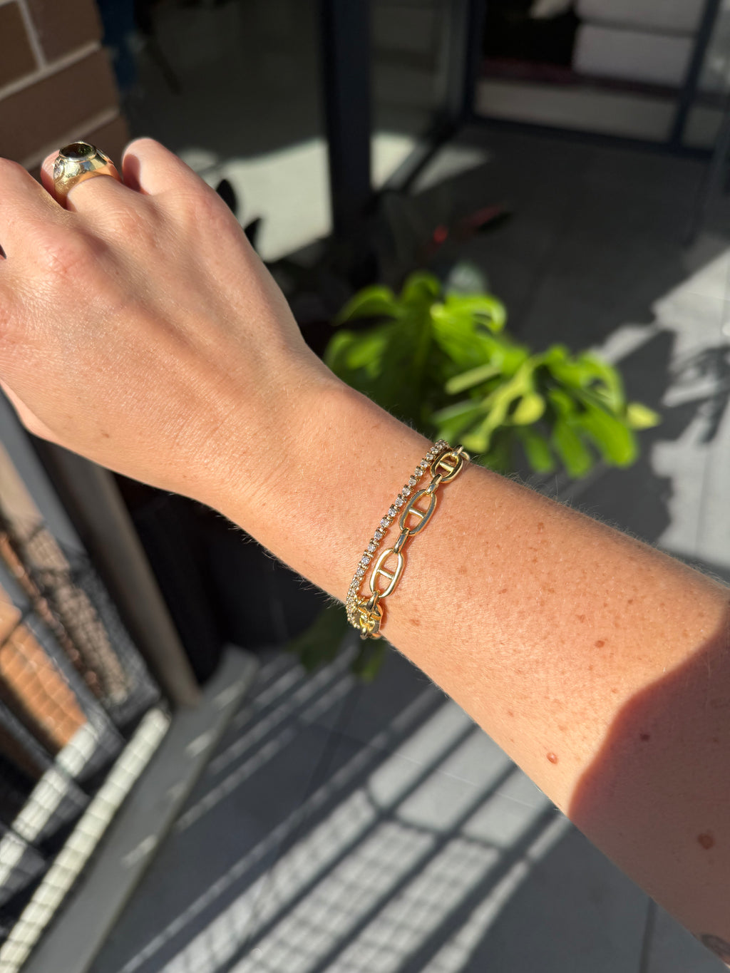 14k Diamond Tennis Bracelet