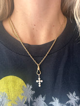 Load image into Gallery viewer, Mini Pearl Cross
