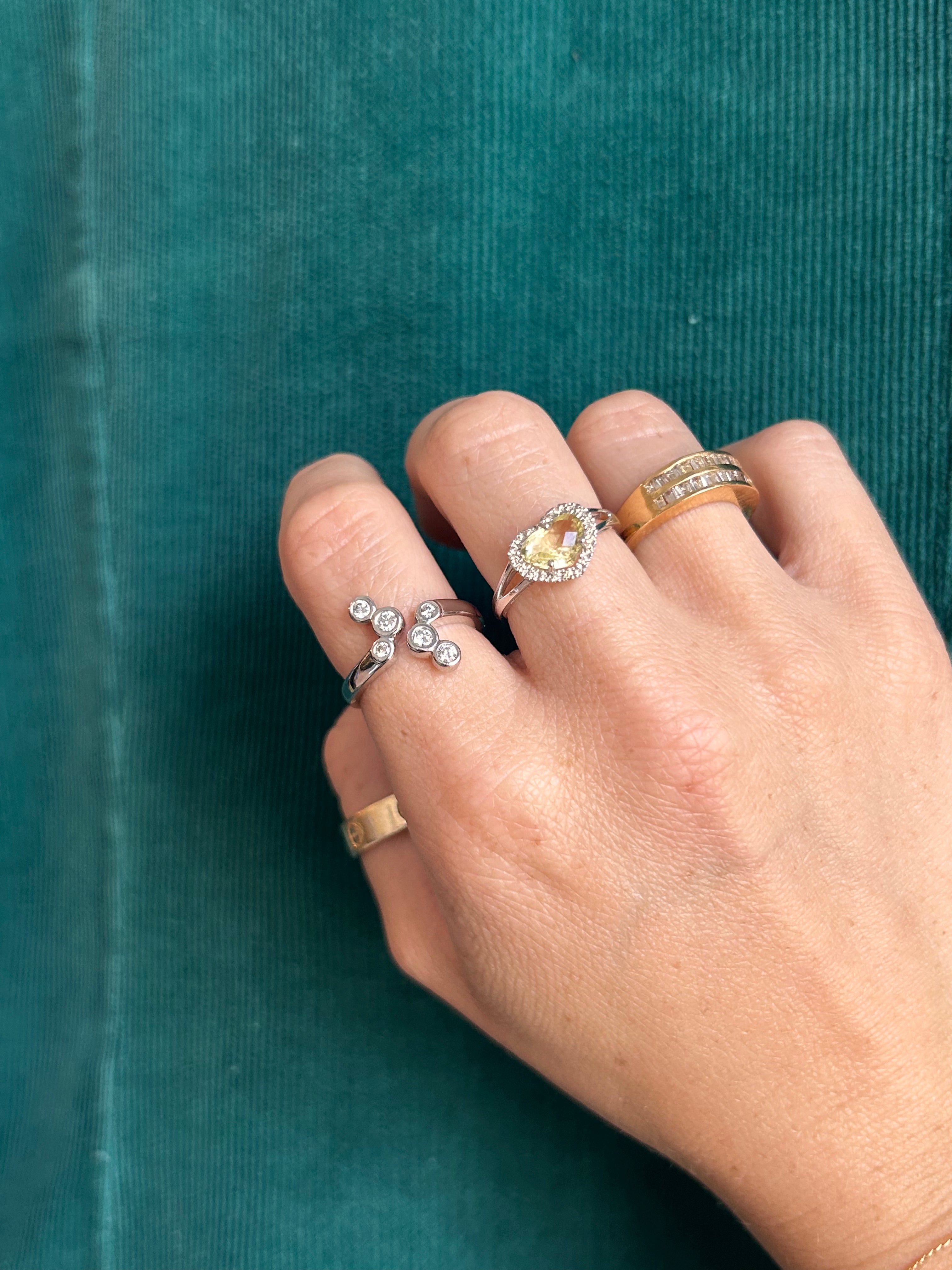 Diamond Heart Ring
