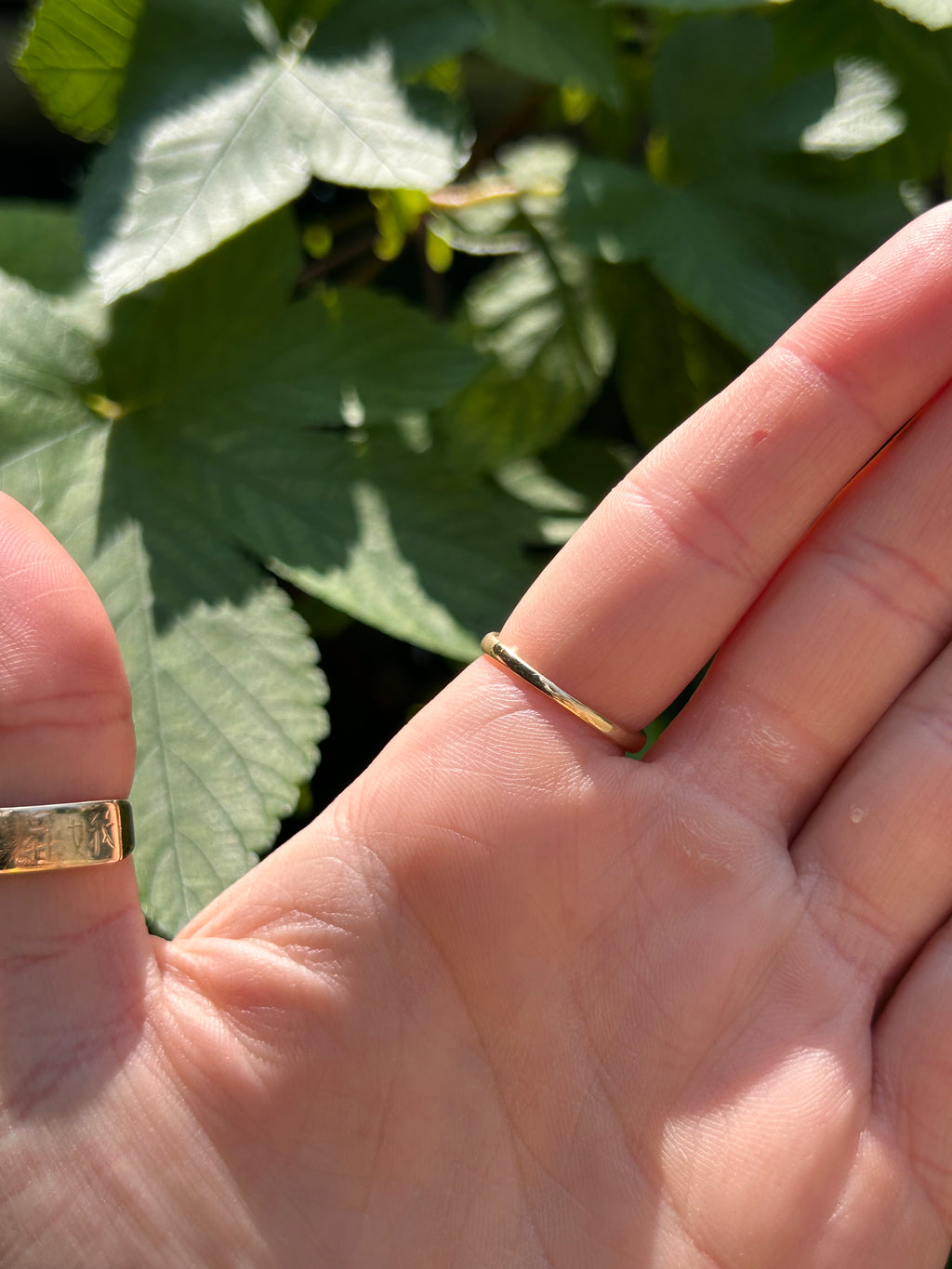 Garnet Heart Ring
