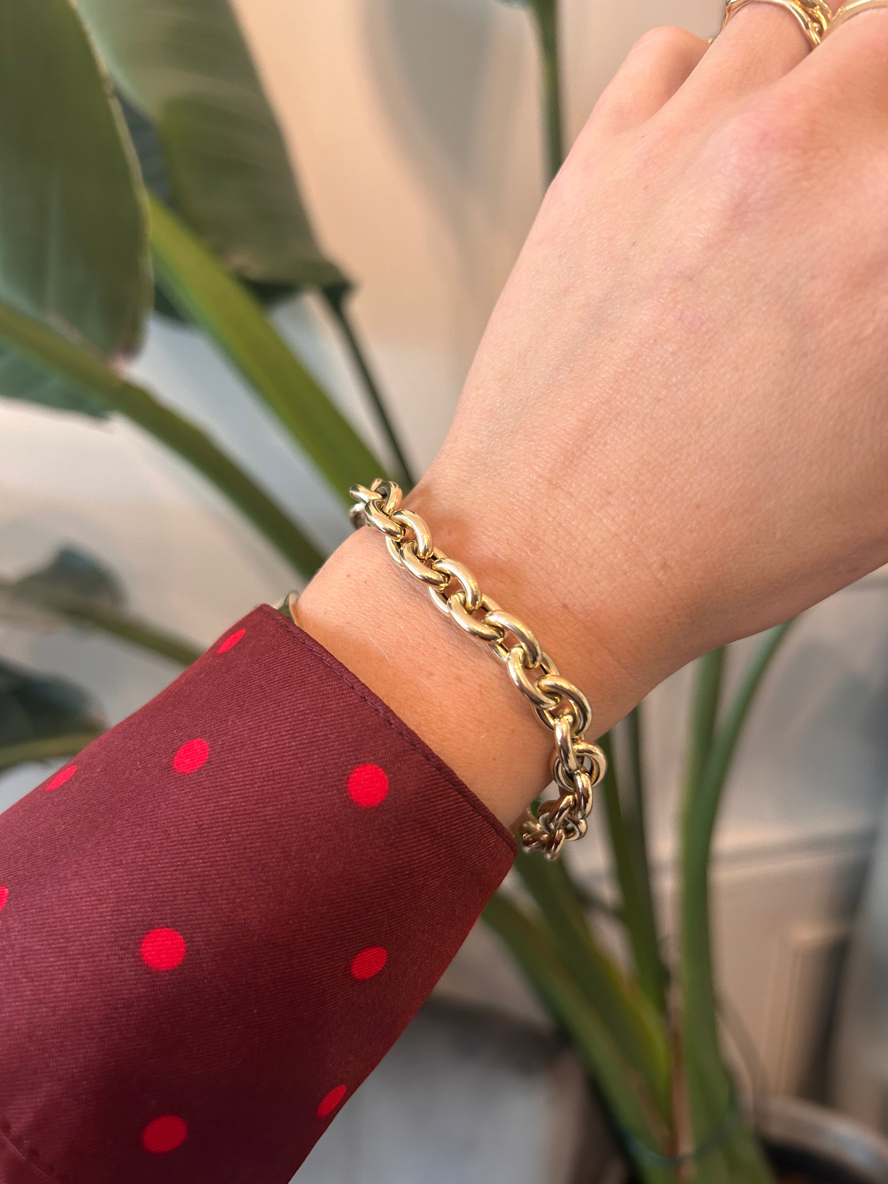 Chunky Rolo Bracelet