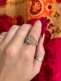 Diamond G Cage Ring