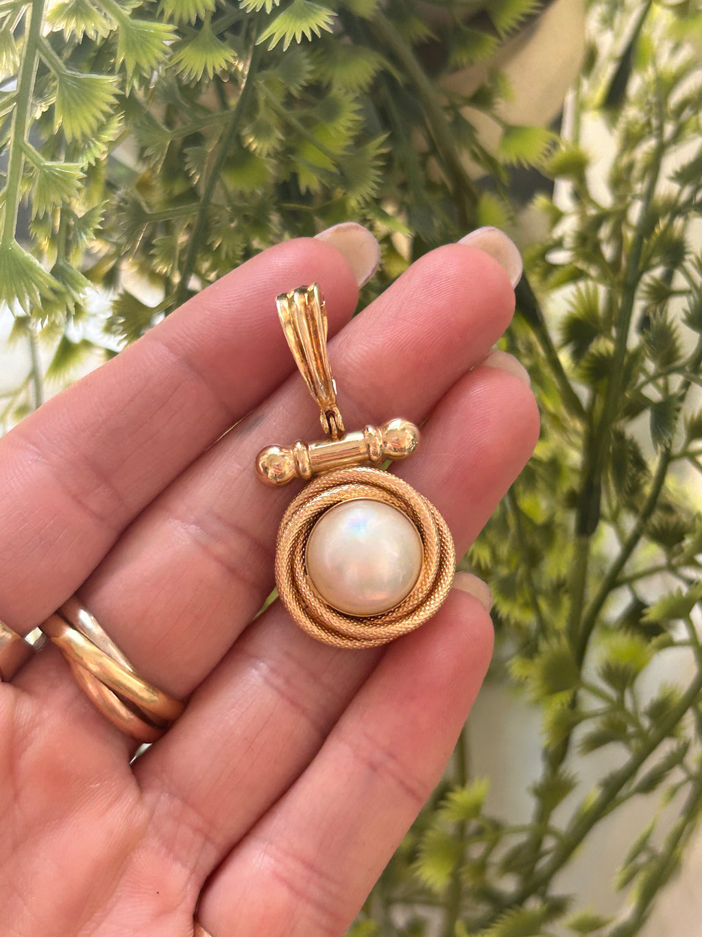 Pearl Door Knocker Charm