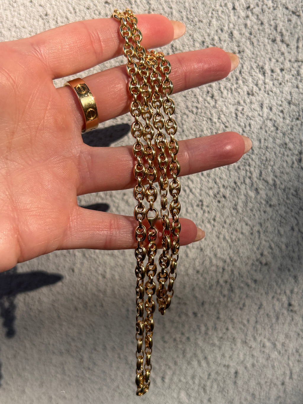 Long Puffy Gucci Chain