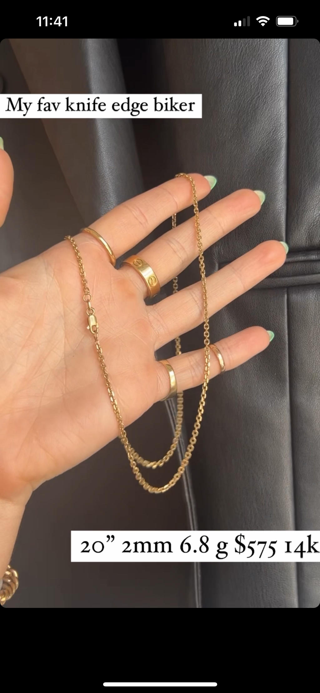 Knife Edge Solid Biker