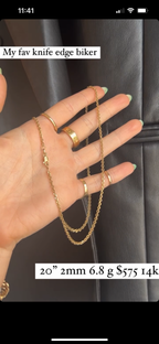 Knife Edge Solid Biker