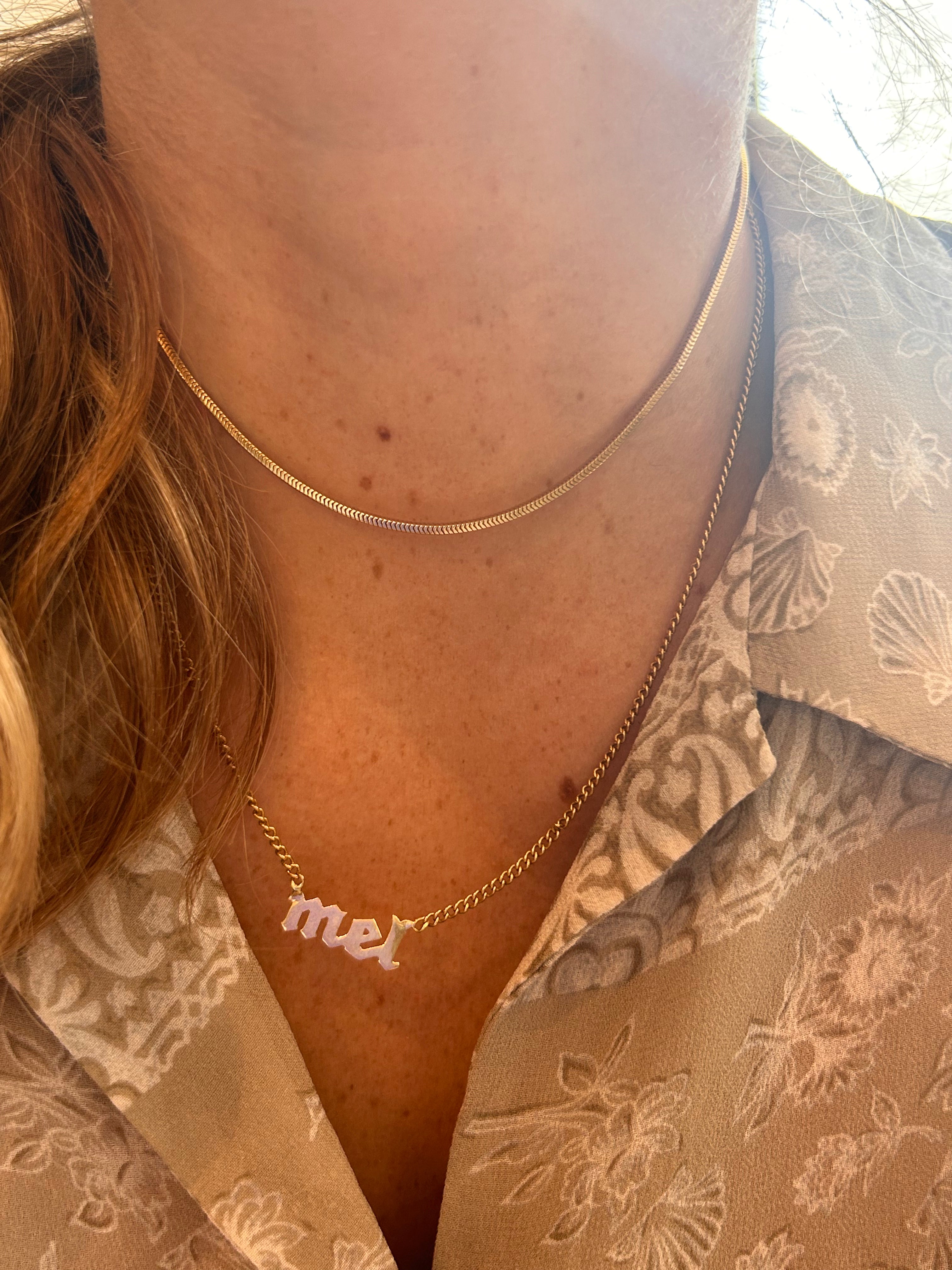 Square Snake Watch Chain