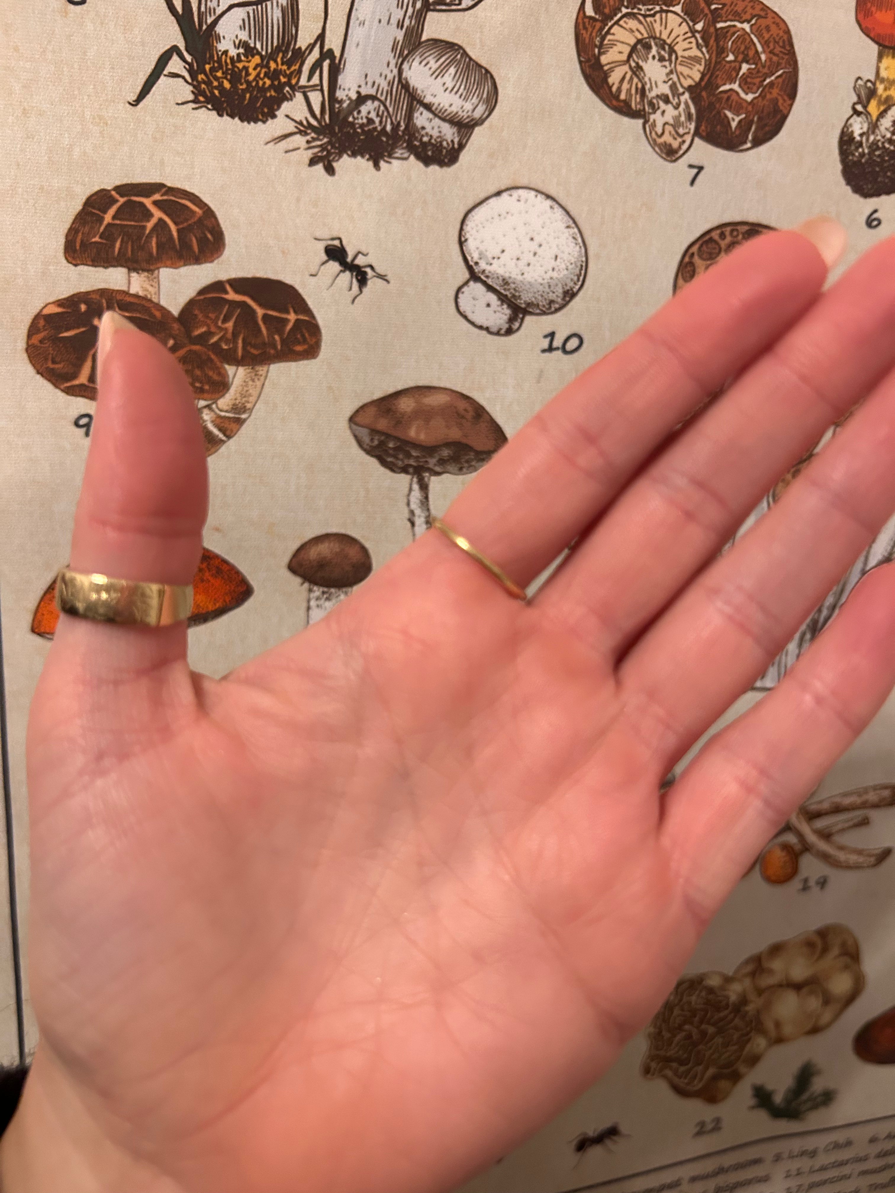 Dainty Heart Diamond Ring