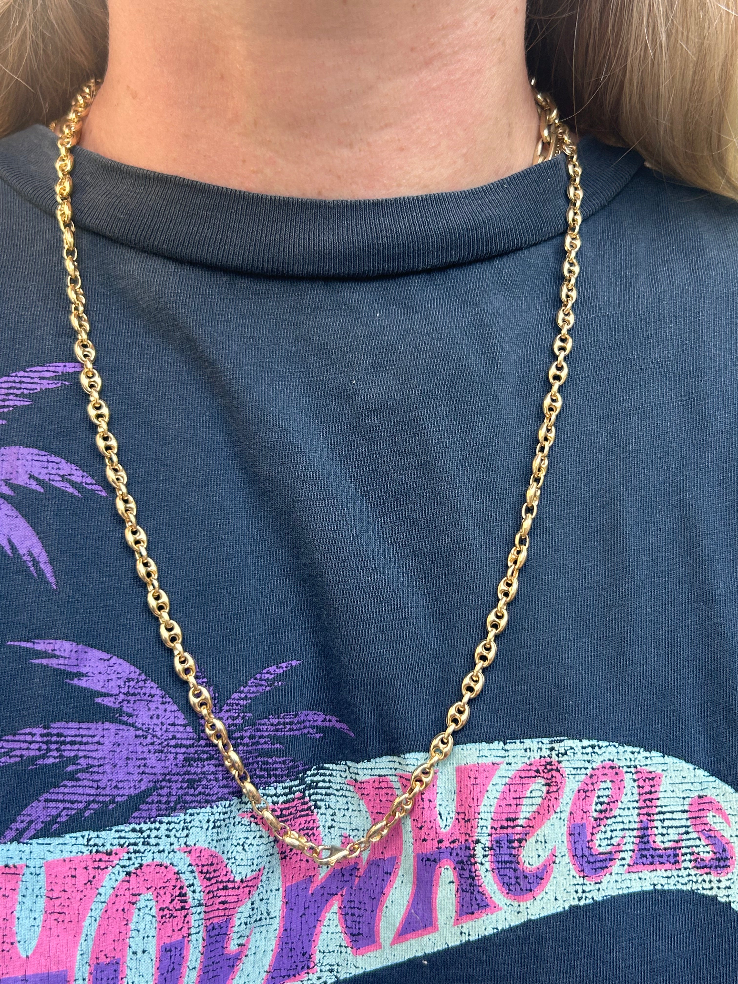Long Puffy Gucci Chain