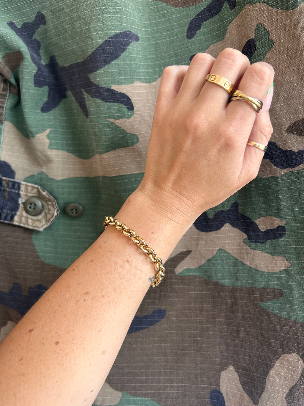 Chunky Rolo Bracelet