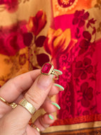 Spinel Fuchsia Antique Ring