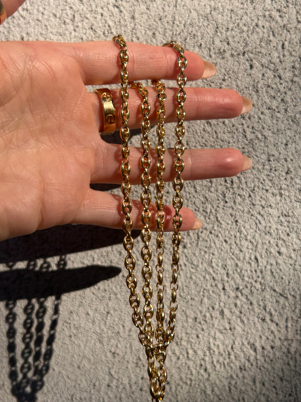 Long Puffy Gucci Chain