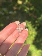 Mini Pearl Cross