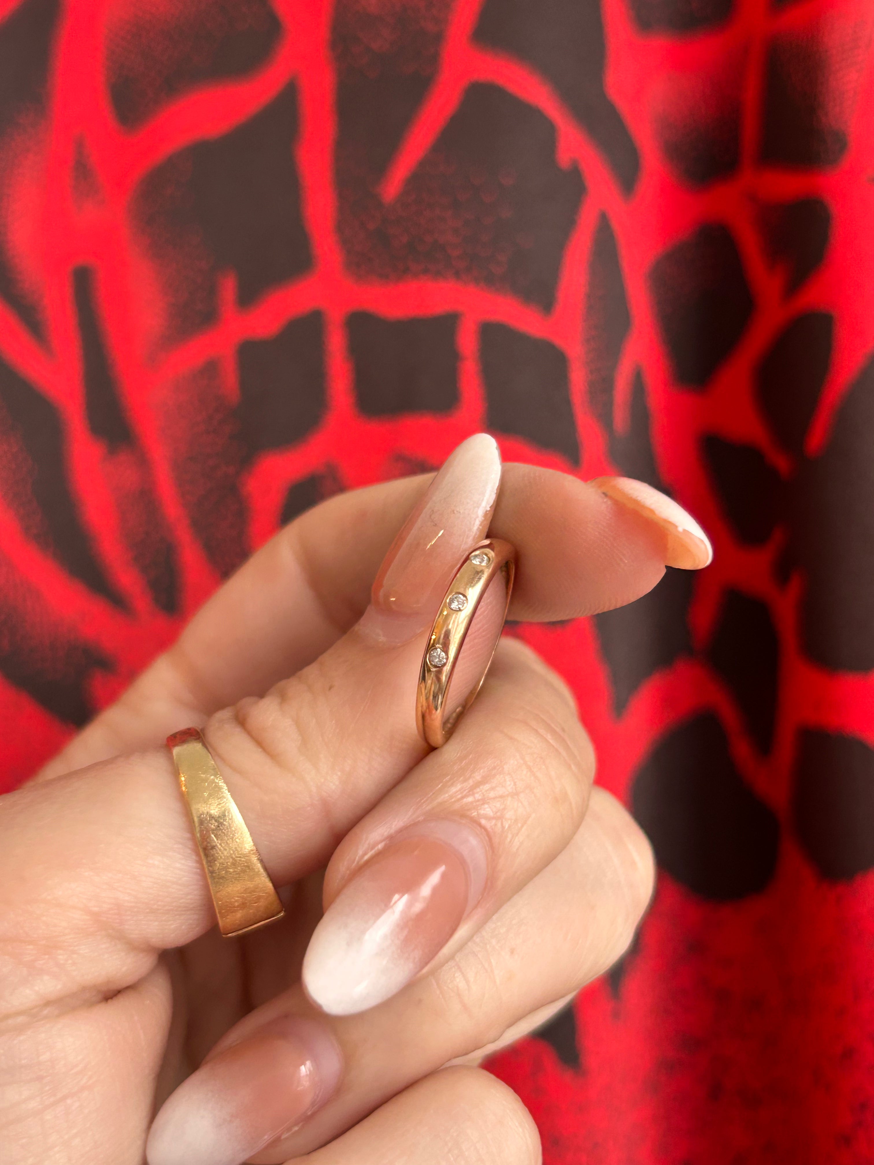 Rose Gold Diamond Ring