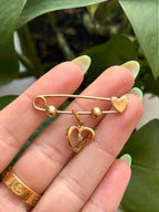 Heart Safety Pin