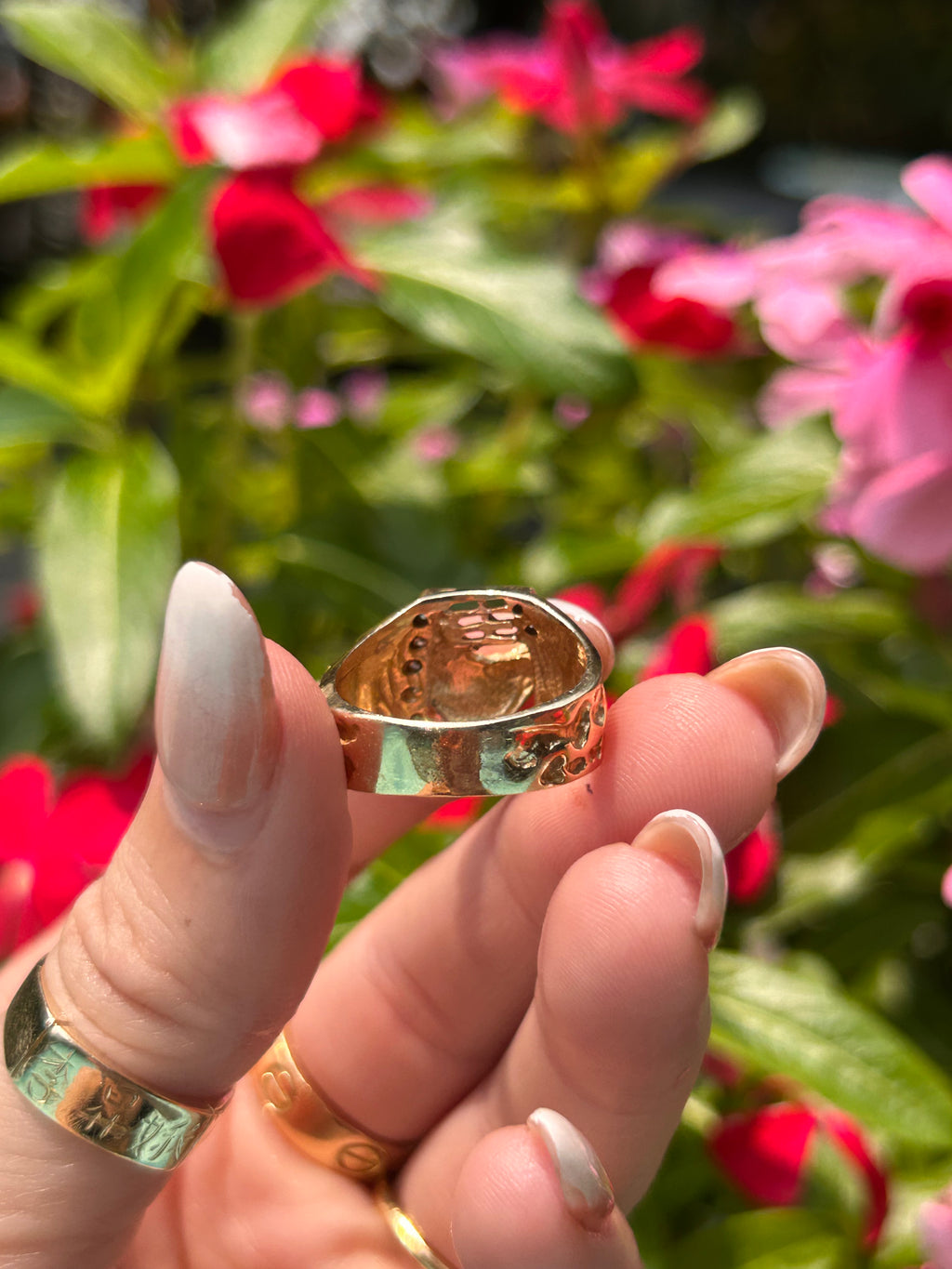 Diamond Horseshoe Ring