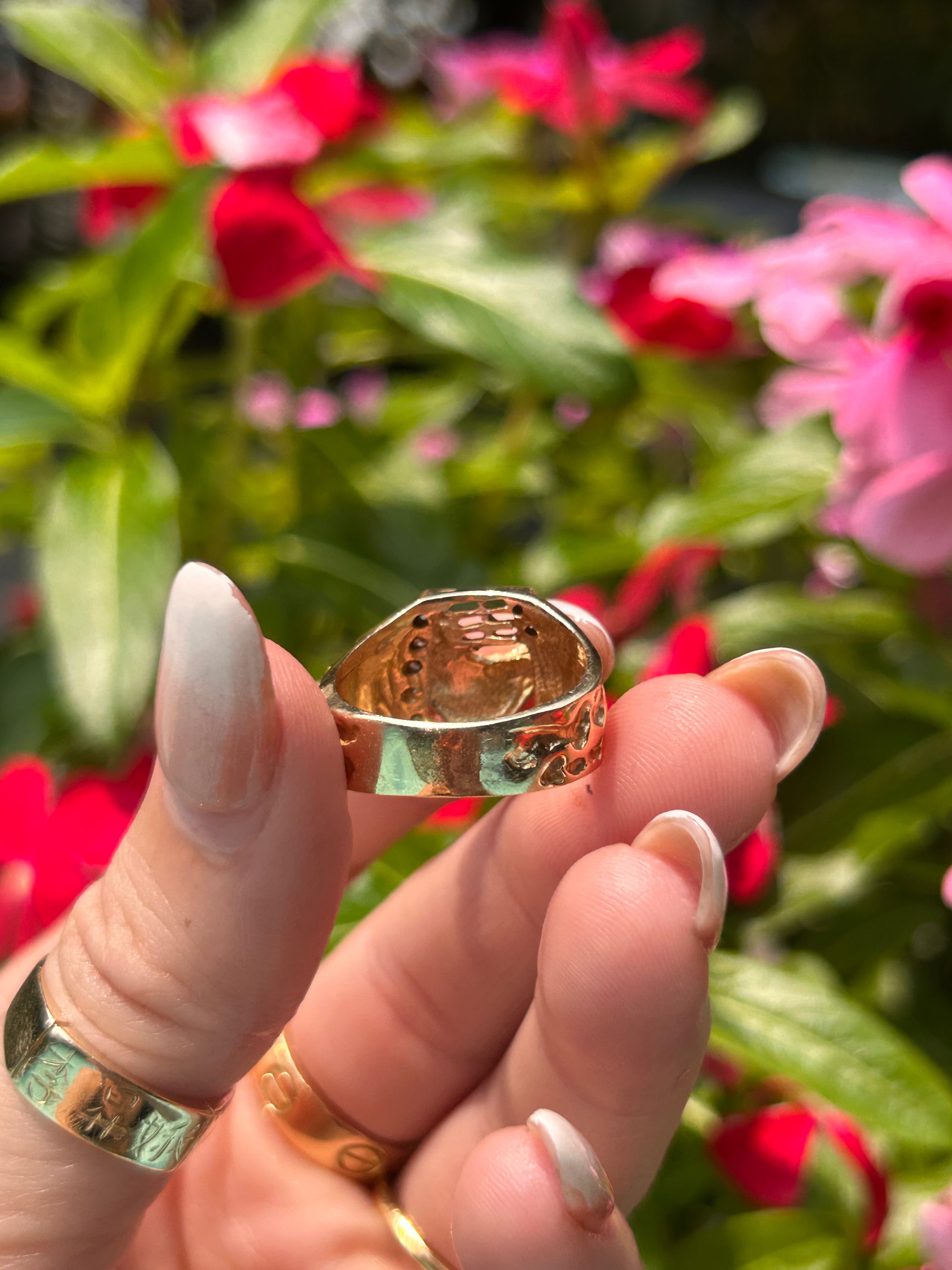 Diamond Horseshoe Ring