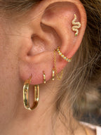 Medium Square Hoops